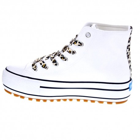 Zapatillas botas Mtng zapatos Mujer modelo Bigger Blanco 