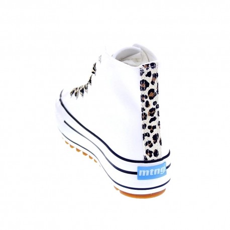 Zapatillas botas Mtng zapatos Mujer modelo Bigger Blanco 