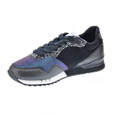 Zapatillas Pepe Jeans zapatos Mujer modelo London W Negro 
