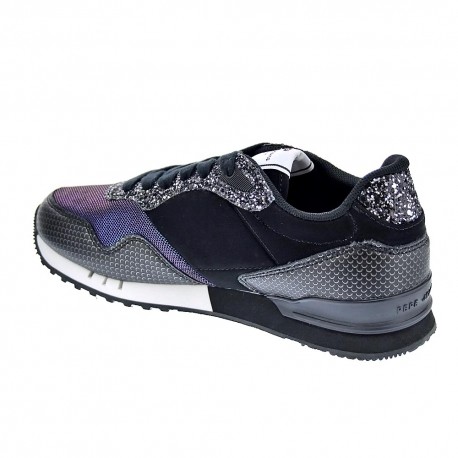 Zapatillas Pepe Jeans zapatos Mujer modelo London W Negro 