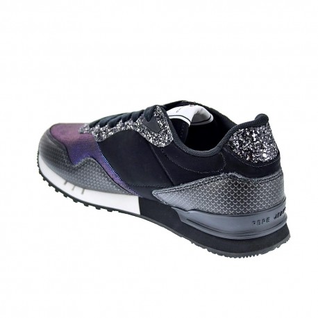 Zapatillas Pepe Jeans zapatos Mujer modelo London W Negro 