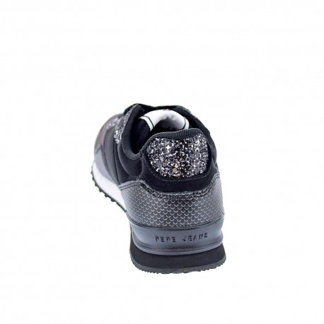 Zapatillas Pepe Jeans zapatos Mujer modelo London W Negro 