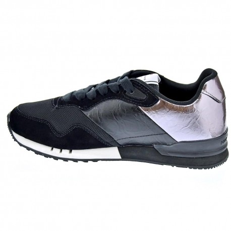 Zapatillas Pepe Jeans zapatos Mujer modelo London W Negro 