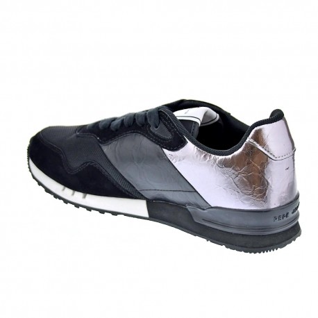 Zapatillas Pepe Jeans zapatos Mujer modelo London W Negro 