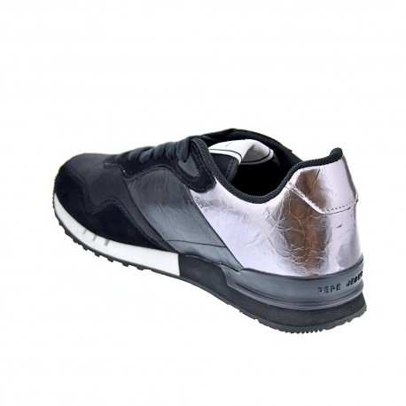 Zapatillas Pepe Jeans zapatos Mujer modelo London W Negro 