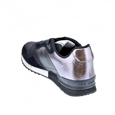 Zapatillas Pepe Jeans zapatos Mujer modelo London W Negro 