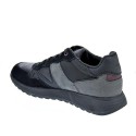 Zapatillas Geox zapatos Hombre modelo Molveno Negro 