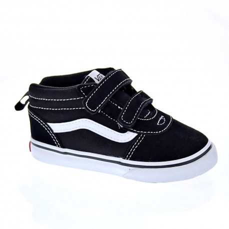 Zapatillas Vans zapatos Niño modelo Ward Mid V Negro 