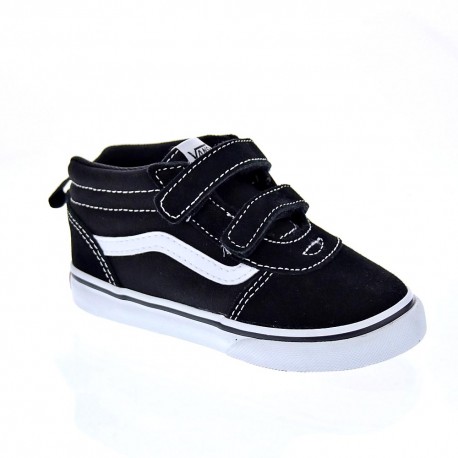 Zapatillas Vans zapatos Niño modelo Ward Mid V Negro 