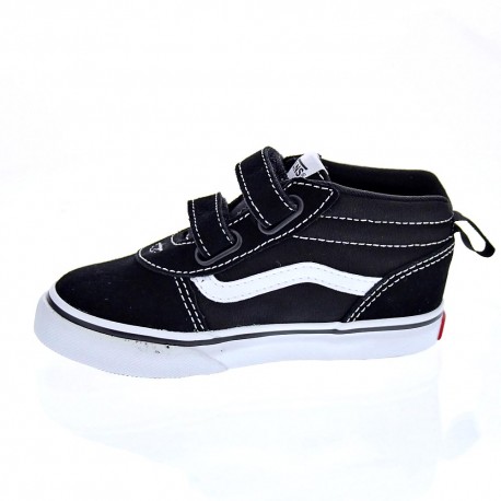 Zapatillas Vans zapatos Niño modelo Ward Mid V Negro 