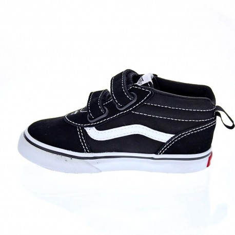 Zapatillas Vans zapatos Niño modelo Ward Mid V Negro 