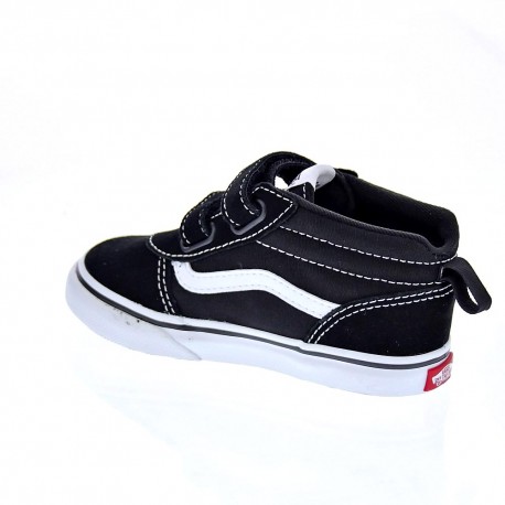 Zapatillas Vans zapatos Niño modelo Ward Mid V Negro 