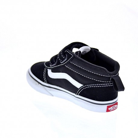 Zapatillas Vans zapatos Niño modelo Ward Mid V Negro 