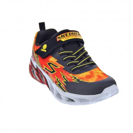 Zapatillas Skechers zapatos Niño modelo Flex Negro 