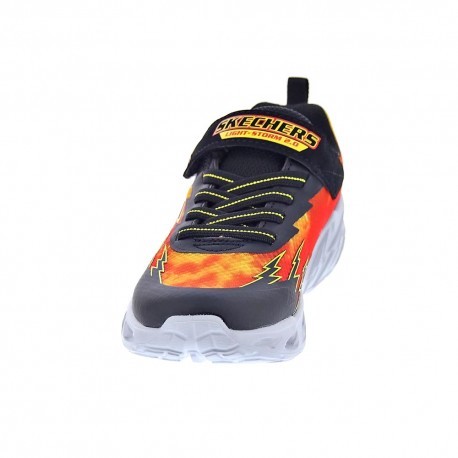 Zapatillas Skechers zapatos Niño modelo Flex Negro 