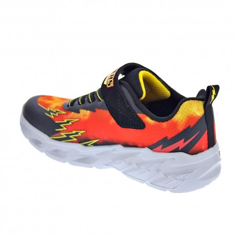Zapatillas Skechers zapatos Niño modelo Flex Negro 