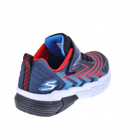 Zapatillas Skechers zapatos Niño modelo Microspec Azul 