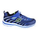 Zapatillas Skechers zapatos Niño modelo Micrspec Azul 