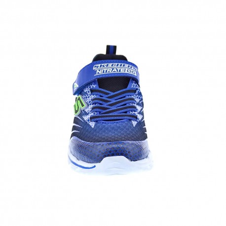 Zapatillas Skechers zapatos Niño modelo Micrspec Azul 