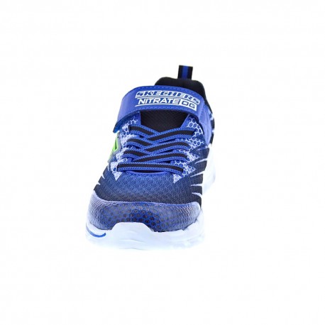 Zapatillas Skechers zapatos Niño modelo Micrspec Azul 
