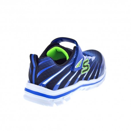 Zapatillas Skechers zapatos Niño modelo Micrspec Azul 
