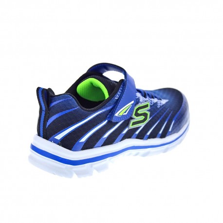 Zapatillas Skechers zapatos Niño modelo Micrspec Azul 