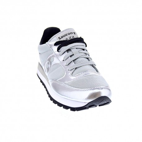Zapatillas Saucony zapatos Mujer modelo Jazz Plata 