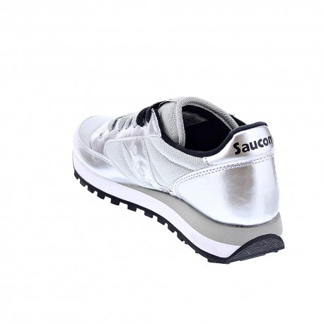 Zapatillas Saucony zapatos Mujer modelo Jazz Plata 