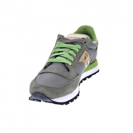 Zapatillas Saucony zapatos Mujer modelo Jazz Verde 