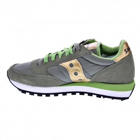 Zapatillas Saucony zapatos Mujer modelo Jazz Verde 