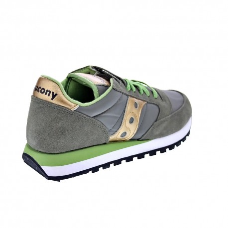 Zapatillas Saucony zapatos Mujer modelo Jazz Verde 