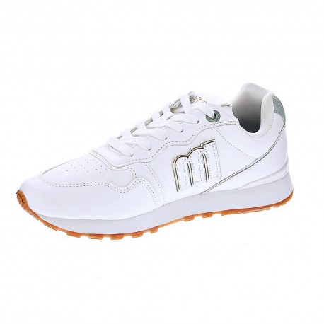 Zapatillas Mtng zapatos Mujer modelo Joggo Blanco 