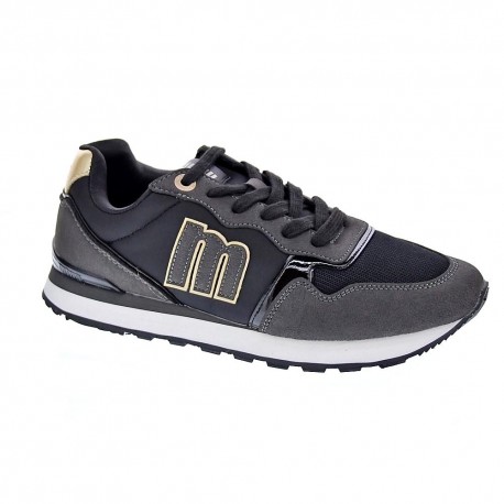 Zapatillas Mtng zapatos Mujer modelo Joggo Negro 