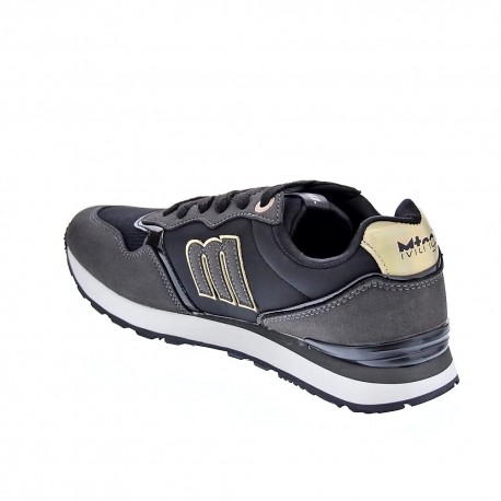 Zapatillas Mtng zapatos Mujer modelo Joggo Negro 
