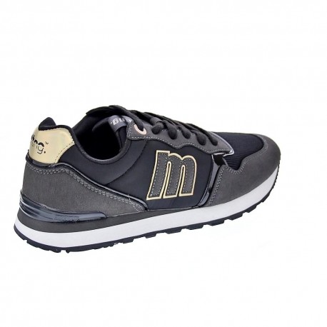 Zapatillas Mtng zapatos Mujer modelo Joggo Negro 