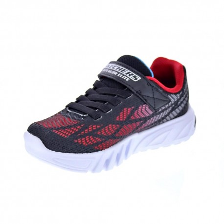 Zapatillas Skechers zapatos Niño modelo Flex Negro 