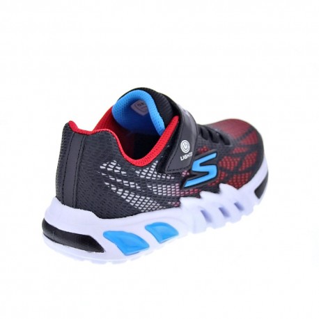 Zapatillas Skechers zapatos Niño modelo Flex Negro 