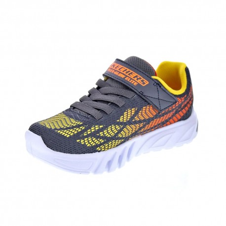 Zapatillas Skechers zapatos Niño modelo Flex Gris 