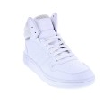 Zapatillas botas Adidas zapatos Niño modelo Hoops Mid Blanco 