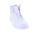 Zapatillas botas Adidas zapatos Niño modelo Hoops Mid Blanco 