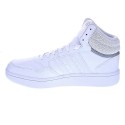 Zapatillas botas Adidas zapatos Niño modelo Hoops Mid Blanco 