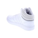 Zapatillas botas Adidas zapatos Niño modelo Hoops Mid Blanco 