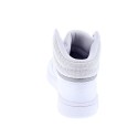 Zapatillas botas Adidas zapatos Niño modelo Hoops Mid Blanco 