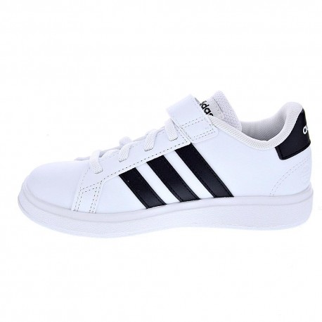 Zapatillas Adidas zapatos Niño modelo Grand Court Blanco 
