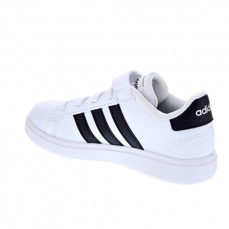 Zapatillas Adidas zapatos Niño modelo Grand Court Blanco 