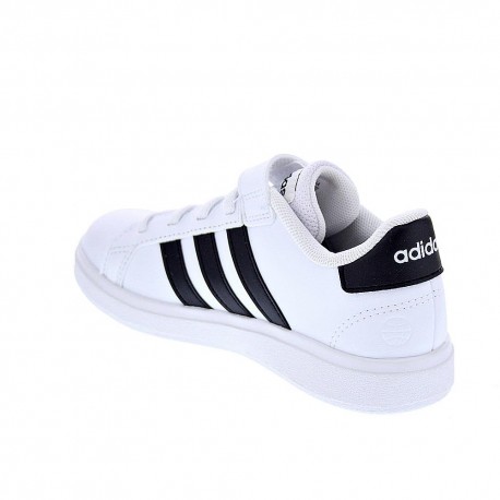 Zapatillas Adidas zapatos Niño modelo Grand Court Blanco 