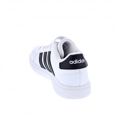 Zapatillas Adidas zapatos Niño modelo Grand Court Blanco 