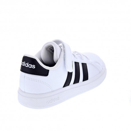 Zapatillas Adidas zapatos Niño modelo Grand Court Blanco 