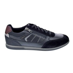 Zapatillas Geox zapatos Hombre modelo Renan Negro  2