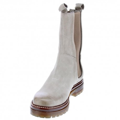 Botines Mjus zapatos Mujer modelo M83205 Beige 